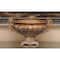 19" Gold Traditional Decorative Bowl Accent with Stand